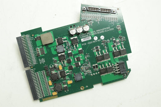 FlightMedical Flight60 Turbine Power Board V60-21000-65 FME-ELA-0020 TESTED