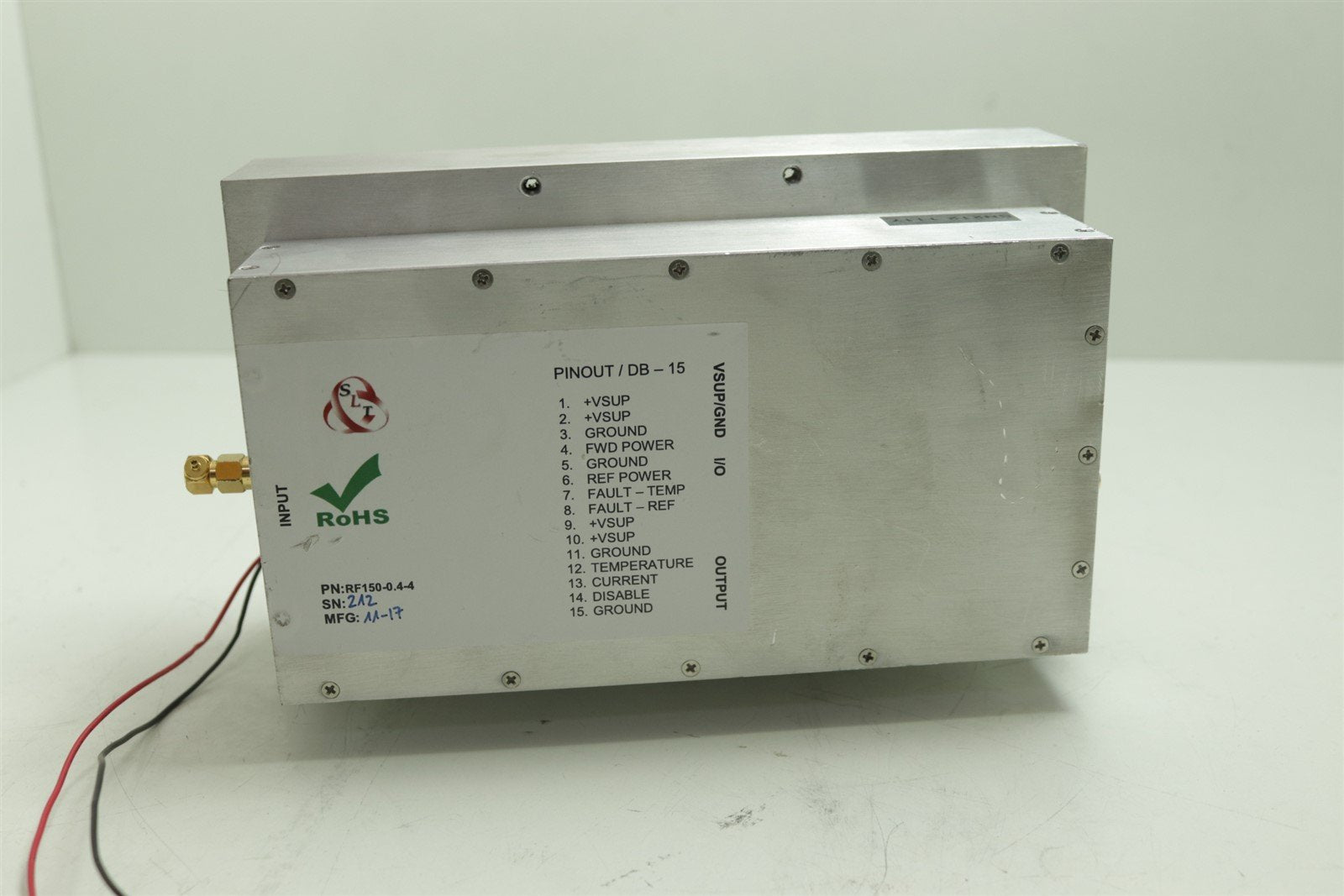 LUMENIS LightSheer INFINITY SLT RF150-0.4-4 120 WATT – part2Go