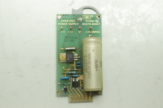 HP Agilent 5370B 05370-60007 Oven Osc. Power Supply