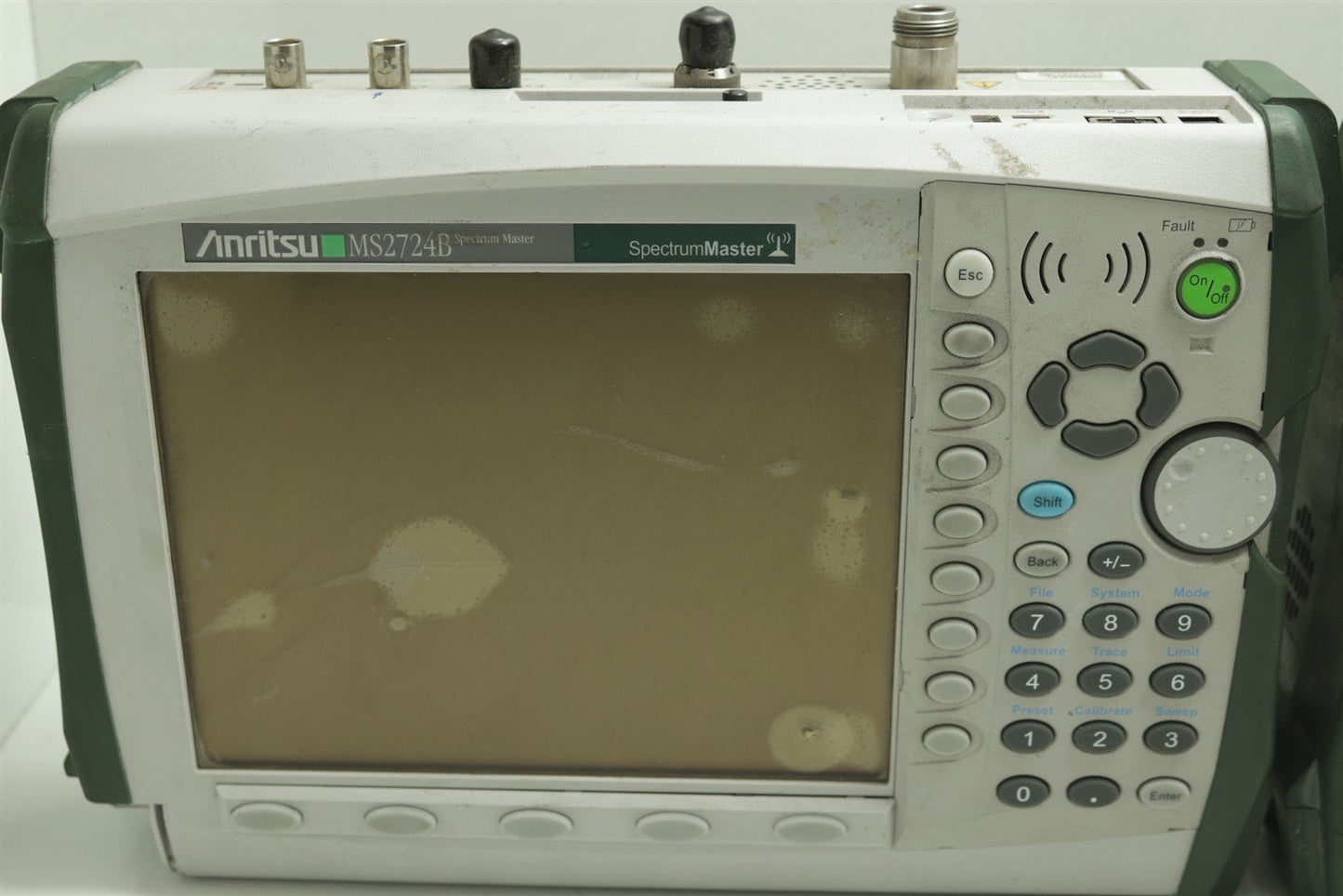 LOT OF 2 Anritsu MS2724B 9khz - 20GHz Spectrum Analyzer FOR PARTS