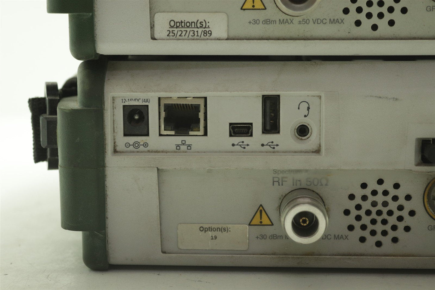 LOT OF 2 Anritsu MS2724B 9khz - 20GHz Spectrum Analyzer FOR PARTS