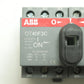 ABB Disconnect Switch OT40F3C 600 VAC 11 kW 40A 3 Poles