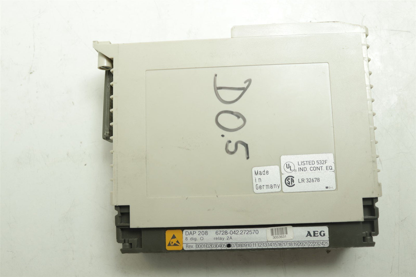 AEG Modicon DAP208 Discrete Output Relay Module 6728-042.272570