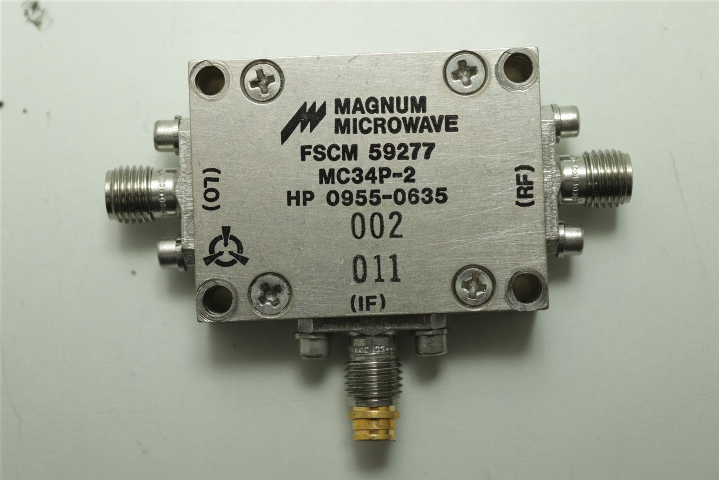 MAGNUM MC34P-2 SMA RF Coaxial Mixer 0955-0635