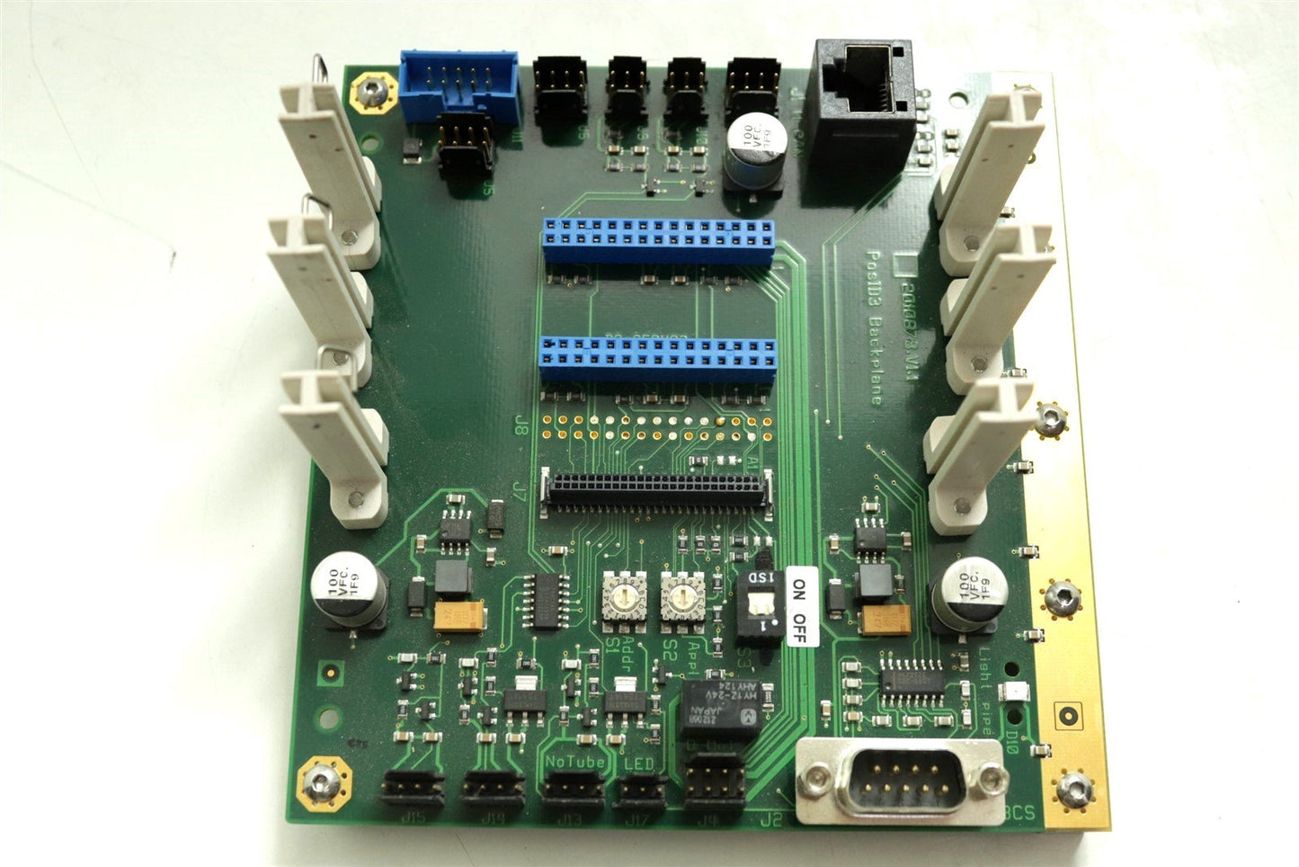 Tecan PosID3 Backplane Board 12010677 00