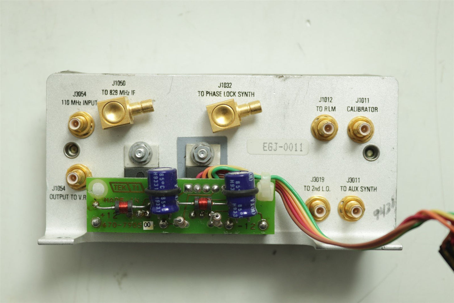 Tektronix 2792 Spectrum Analyzer RF Part 119-2008-00