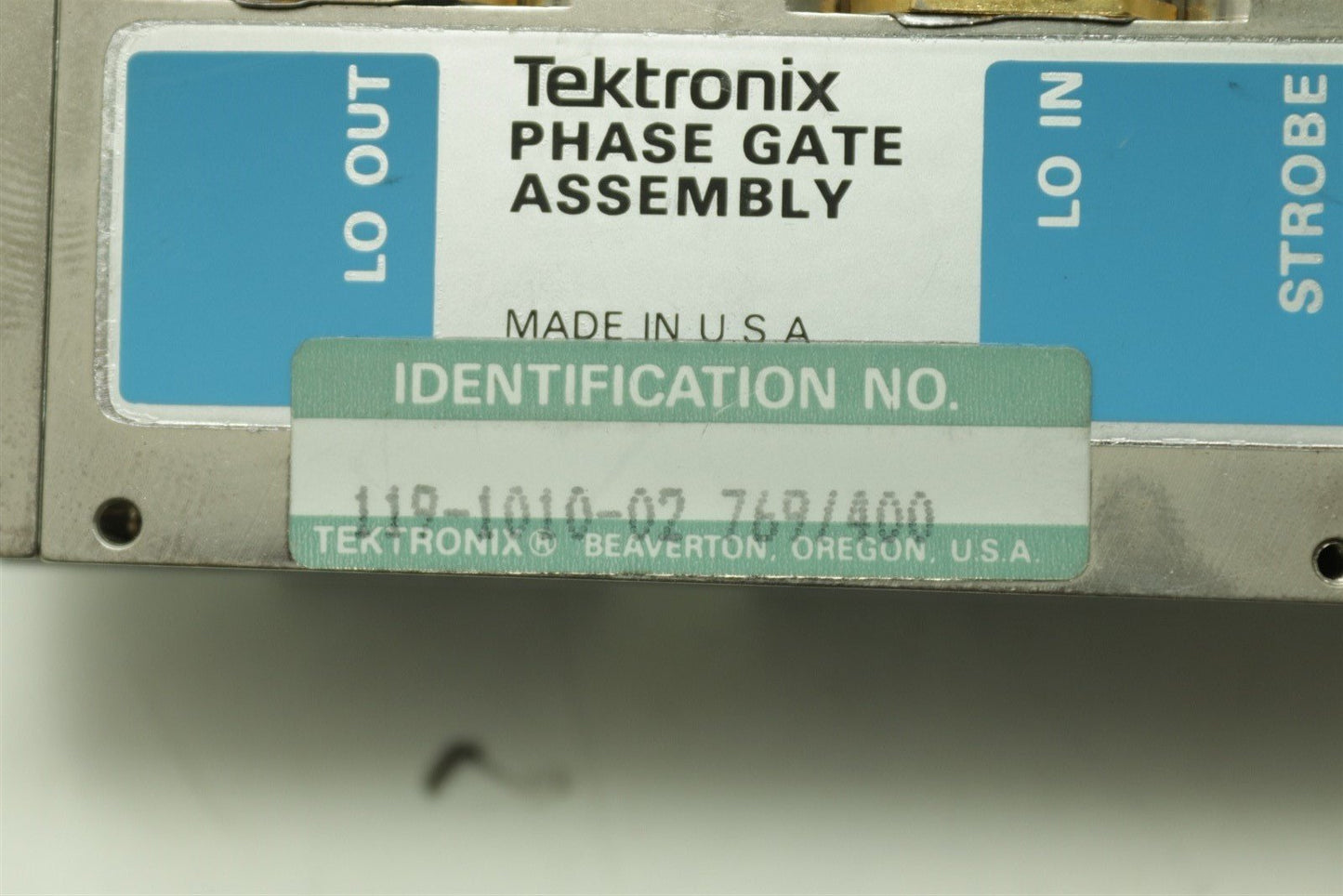 Tektronix 2x Spectrum Analyzer RF Module 119-1645-01