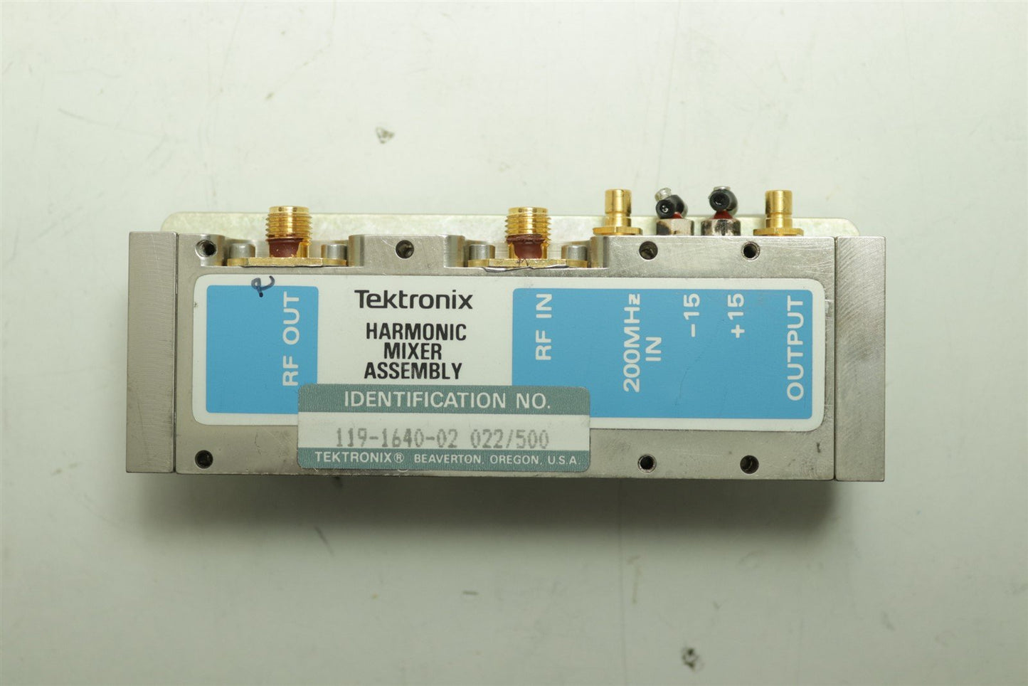 Tektronix 2x Spectrum Analyzer RF Module 119-1645-01