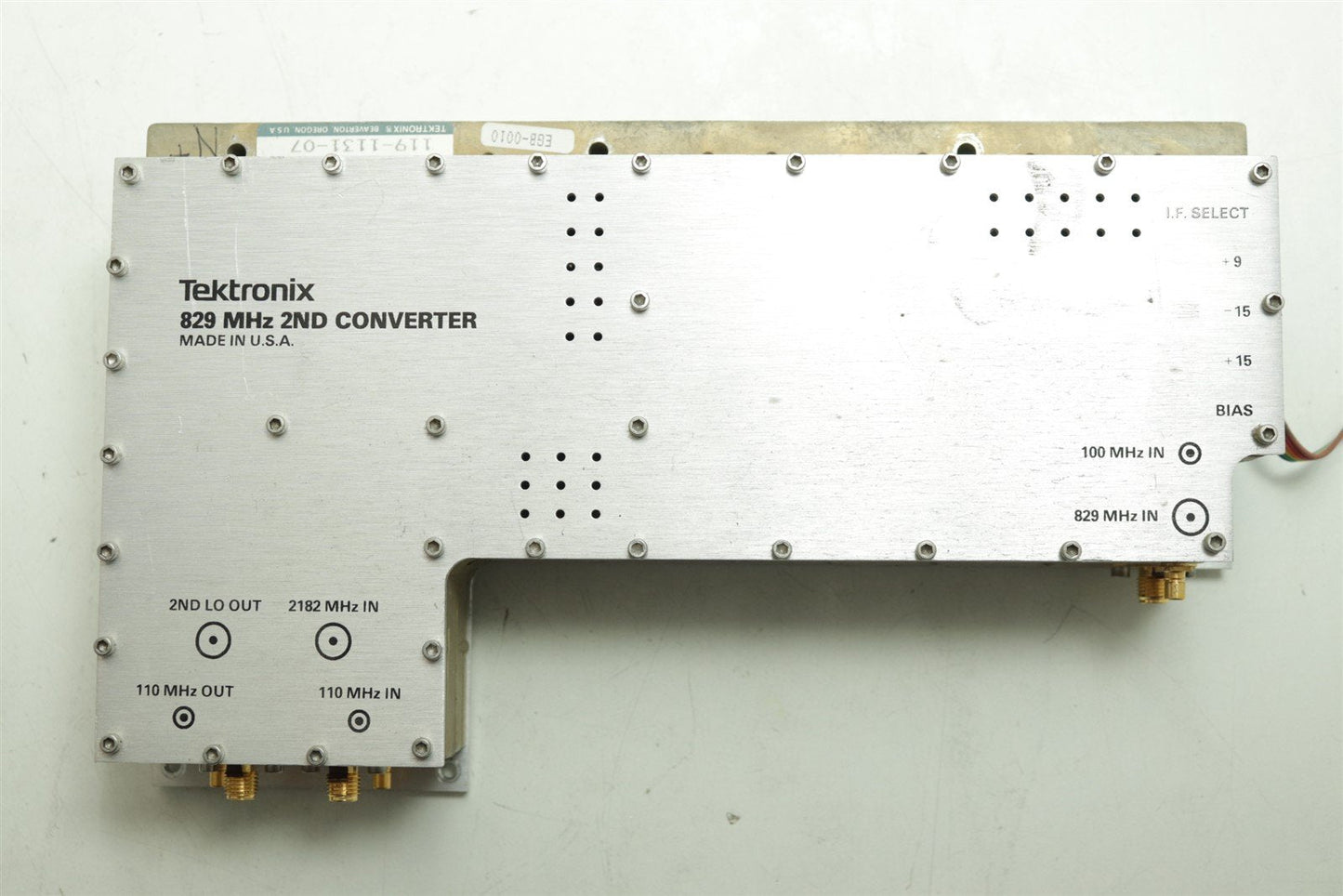 Tektronix 2x Spectrum Analyzer RF Module 119-1645-01