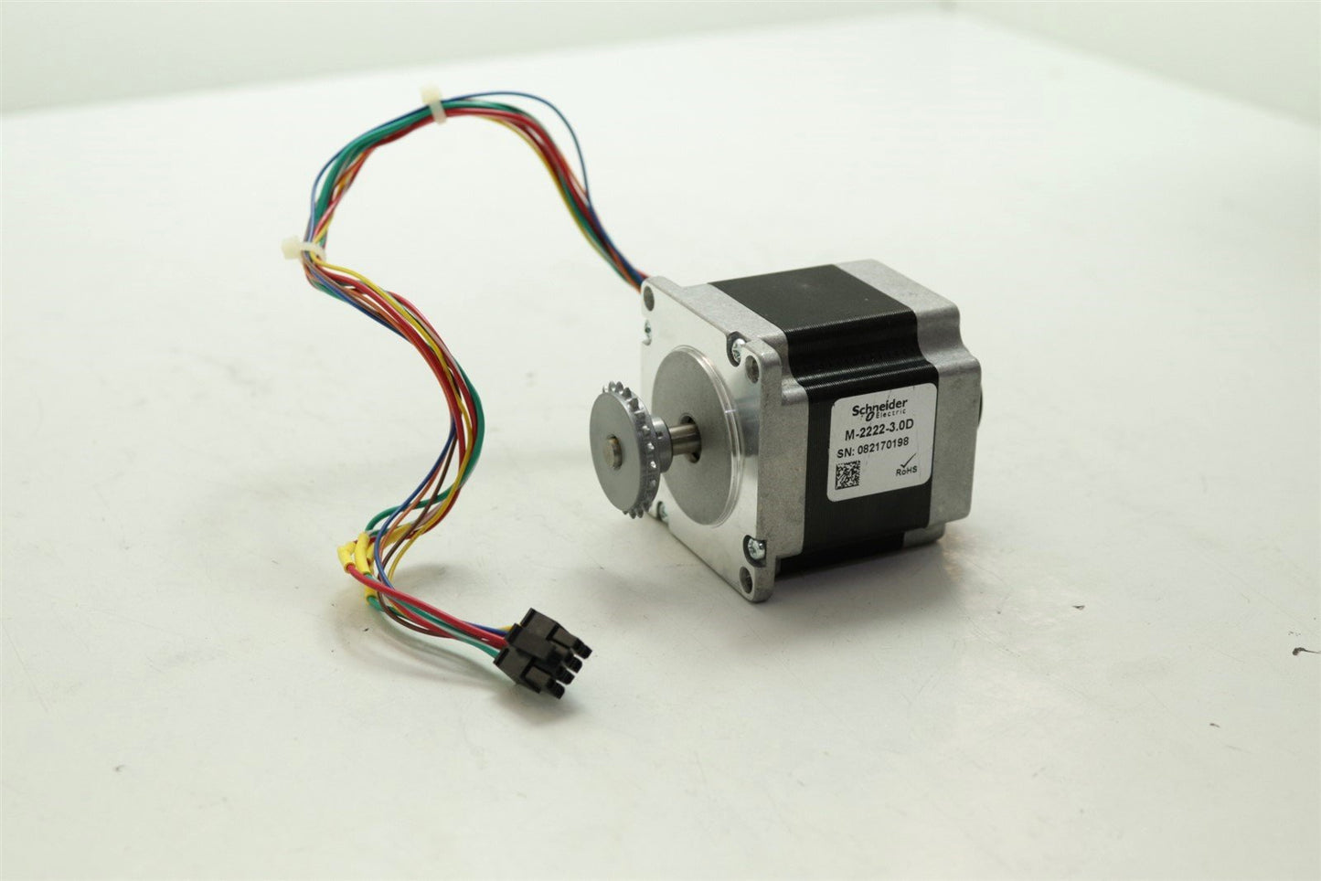 Schneider Electric Stepper Motor M-2222-3.0D With US Digital Encoder