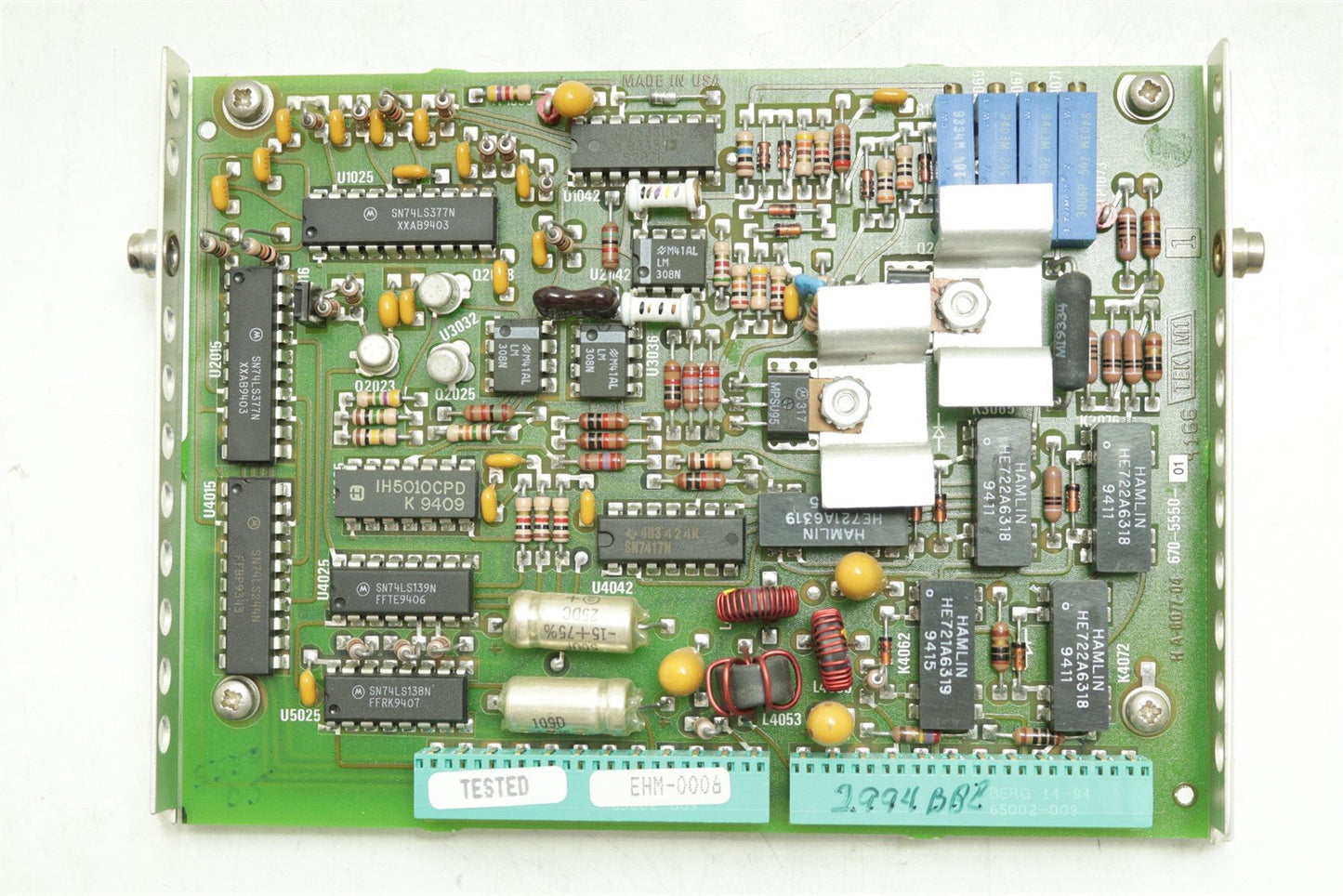 Tektronix 2792 Spectrum Analyzer Span Attenuator Board 670-5550-01