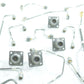 RF SMA Wave Guides Male To Male 18GHz+ BulkHead SMA To N Type 18 GHz Panel Mount
