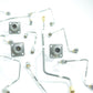 RF SMA Wave Guides Male To Male 18GHz+ BulkHead SMA To N Type 18 GHz Panel Mount