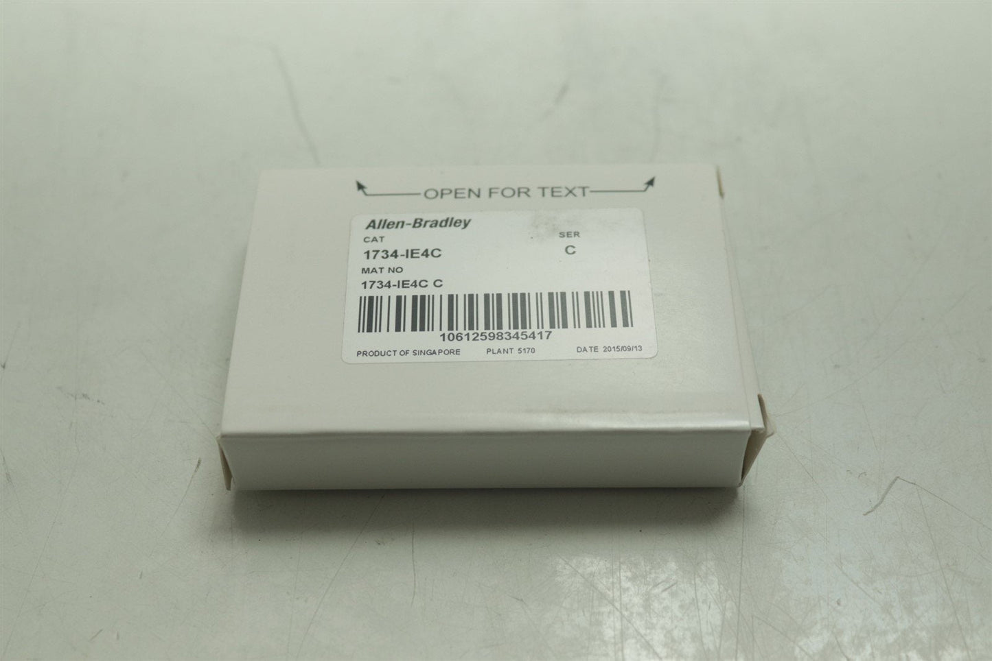 NEW Allen Bradley 1734-IE4C 4 Point Analog Input Module 1734IE4C