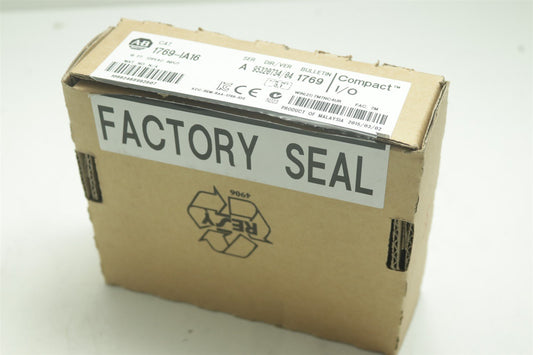 NEW Allen Bradley 1769-IA16 CompactLogix 16 Point 120VAC Input 1769IA16