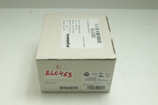 NEW Allen Bradley 1606-XL120D Power supply 24VDC 5AMPS