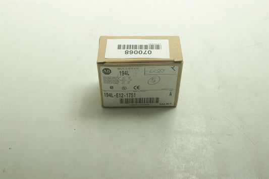 Allen Bradley 194L E12-1751 New
