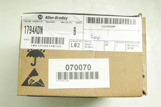 Allen Bradley 1794ADN New Factory Seal