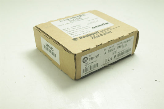 Allen Bradley 1769-ECR A Terminator Right End Cap