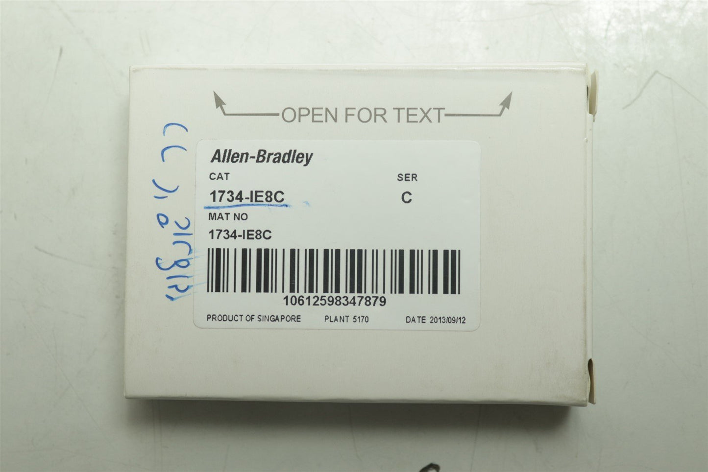 NEW Allen Bradley 1734-IE8C POINT I/O 8 Point Analog Input Module 1734IE8C