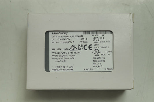 NEW Allen Bradley 1734-VHSC24 Point I/O Very High Speed Counter 1734VHSC24