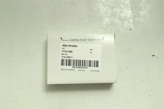 NEW Allen Bradley 1734-OB8 Safety Sourcing Output Module 1734OB8