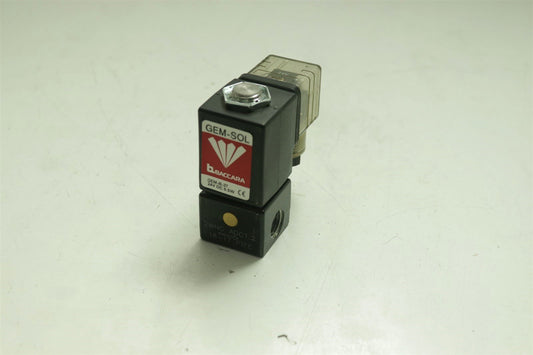 New Baccara Gem-Sol GEM-B-23 24V DC 5.5W Solenoid Valve