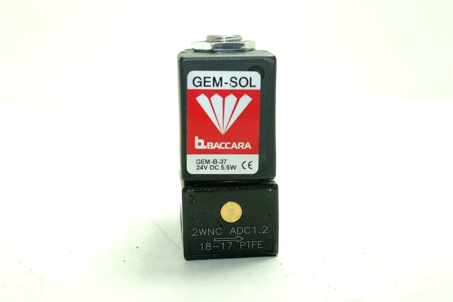 New Baccara Gem-Sol GEM-B-23 24V DC 5.5W Solenoid Valve