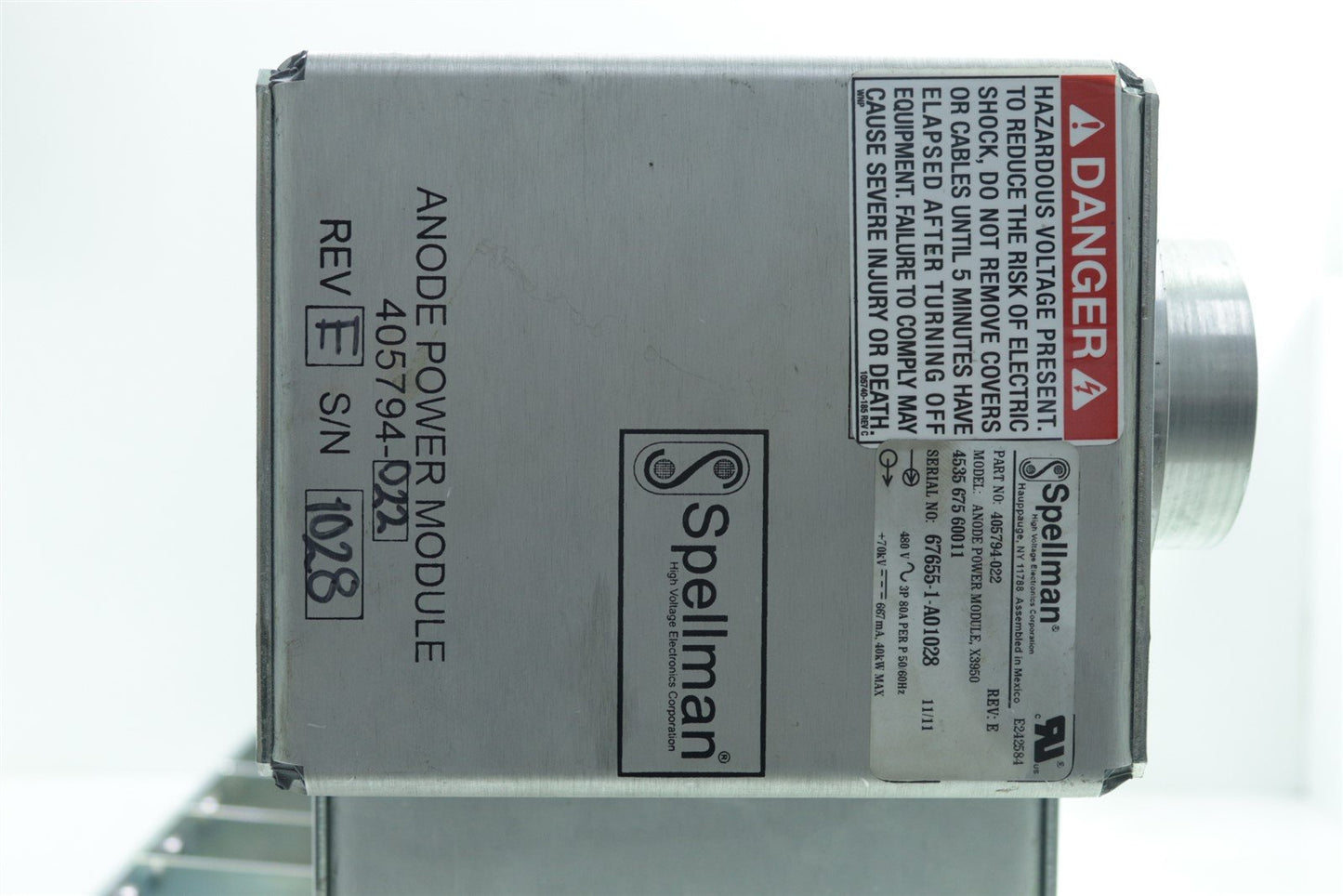 Philips Brilliance Spellman Anode Power module 453567560011
