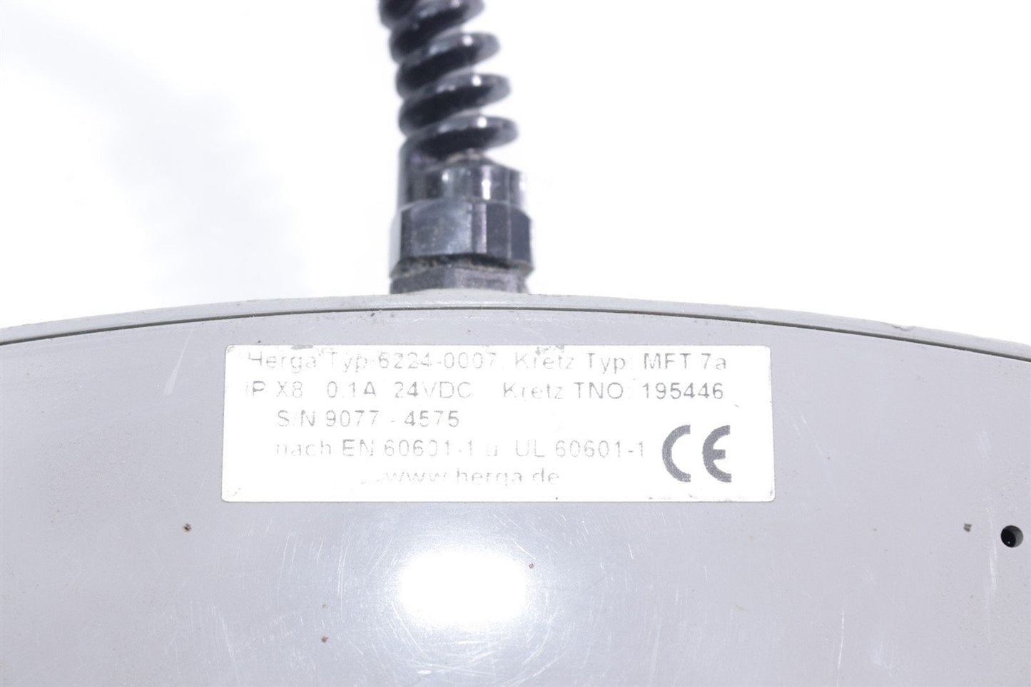 GE General Electric Voluson 730 Ultrasound Foot Switch Pedal Herga 6224-0007