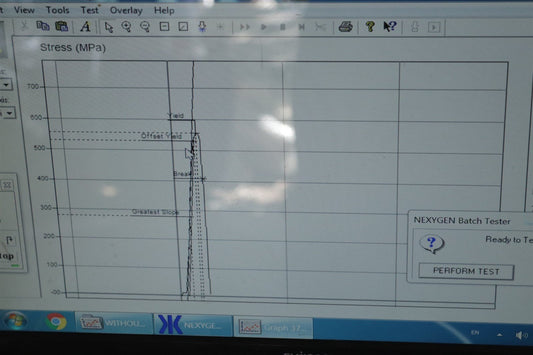 Lloyd Instruments Tensile Machine LR 50K Complete System With Software