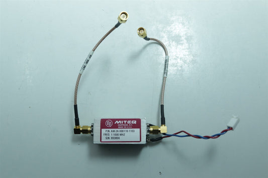 Miteq LNA Low Noise Amplifier 1-1000MHZ AM-2A-000110-1103