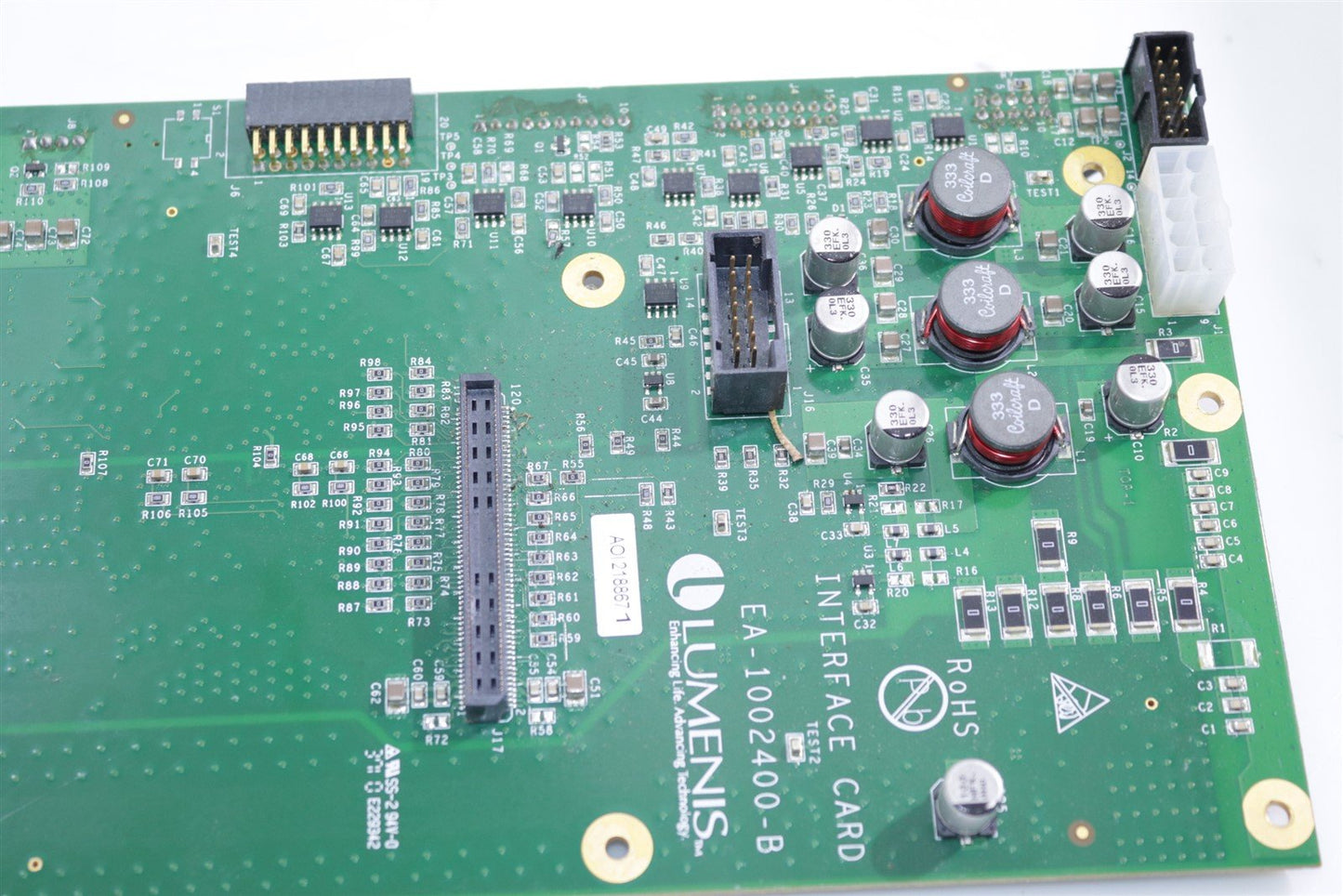 Lumenis Lightsheer Interface Card Board Assy EA-1002400 Rev E