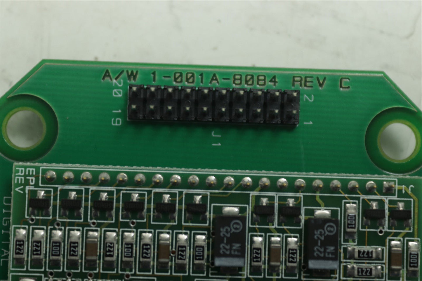 A/W 1-006A-8084 REV C PCB