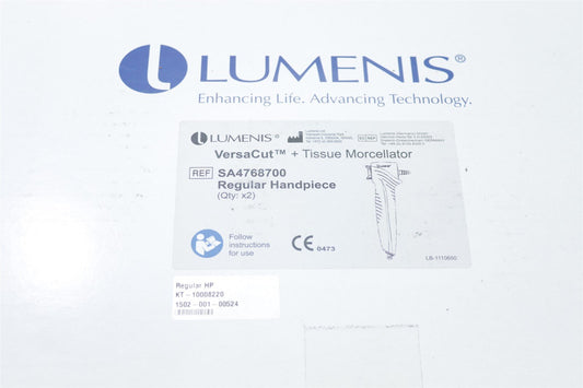 Set of 2 Lumenis VersaCut + Plus Tissue Morcellator System Handpieces SA4768700