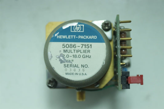 HP Agilent 5086-7151 SMA Microwave RF YIG Multiplier 2.0-18.0 GHz