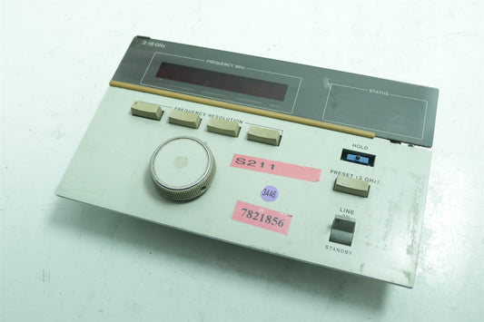 HP Agilent 8672A Signal Generator 2-18GHz Front Panel Assy 08672-60179