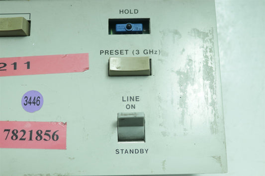 HP Agilent 8672A Signal Generator 2-18GHz Front Panel Assy 08672-60179