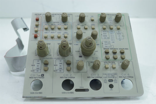 Tektronix 2445B 2465B Oscilloscope Front Panel Keypad Module 333-3554-00