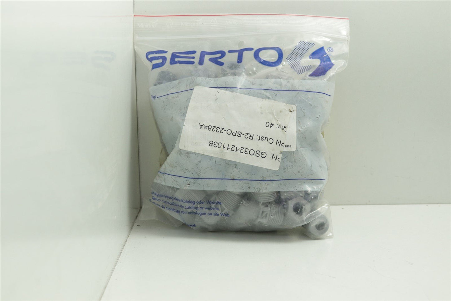 SERTO GSO324211038 Male Adapter Elbow Union R3/8 LOT Of 40