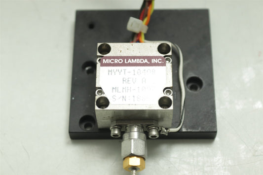 Micro Lambda MYYT-10408 REV A MLMH-1097 YIG Unit Microwave Filter