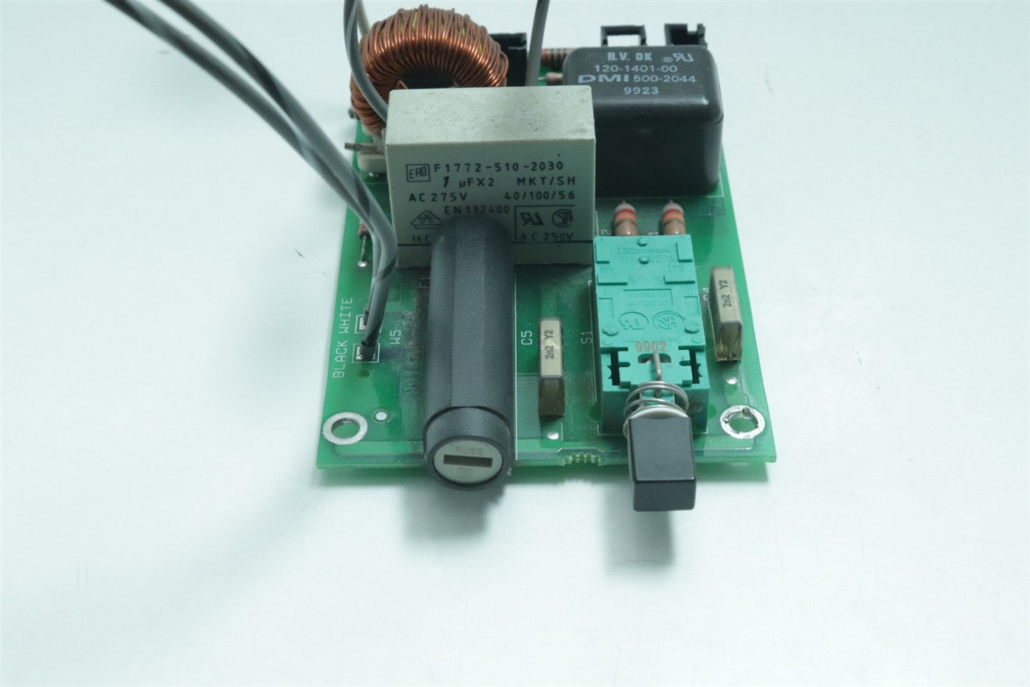 Tektronix TDS 430A Oscilloscope Q9B-0856-01 Main Switch Card w/ Fuse+Line Filter