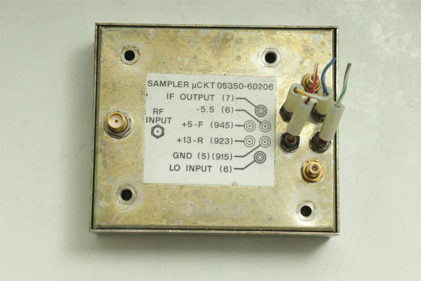 HP Microwave Module Sampler 05350-60206