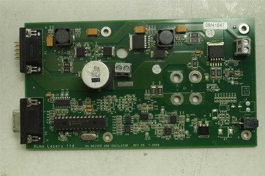 Alma Lasers US Driver and Oscillator PCB Board Card 09/41647