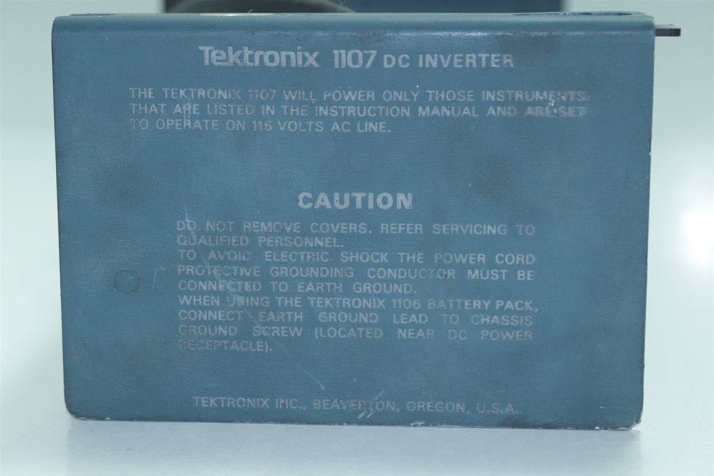 Tektronix 1107 DC Inverter Power Supply