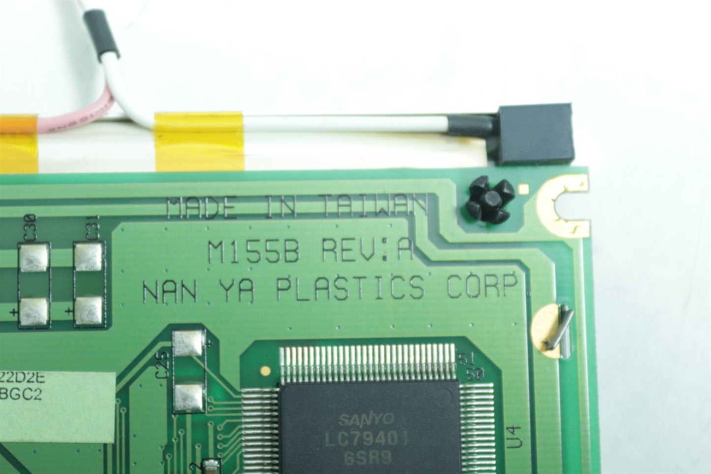 NAN YA Plastics Corp. Screen Display LCD M155B Rev: A