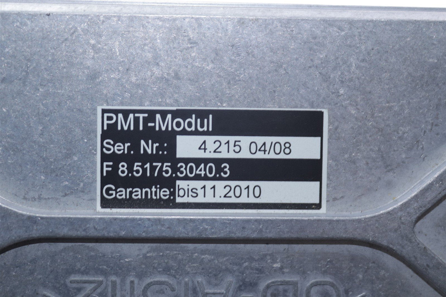AGFA CR 30-X X-Ray PMT Module F8.5175.3040.3