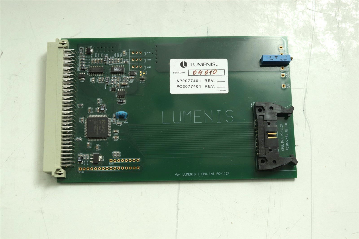 Lumenis CPU. INT PC-1124 Board PC2077401 Rev. A Assy