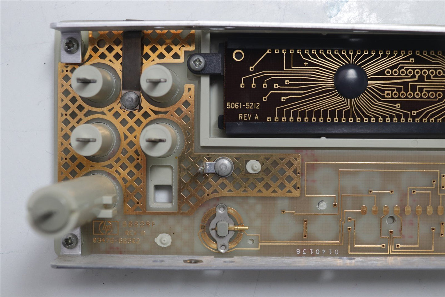 HP 3478A Multimeter Full Front Panel w/ HP 5061-5212 REV A LCD Display