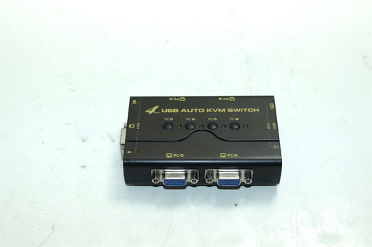 Gold Touch USB Auto KVM Switch P/N KVM-USB-4